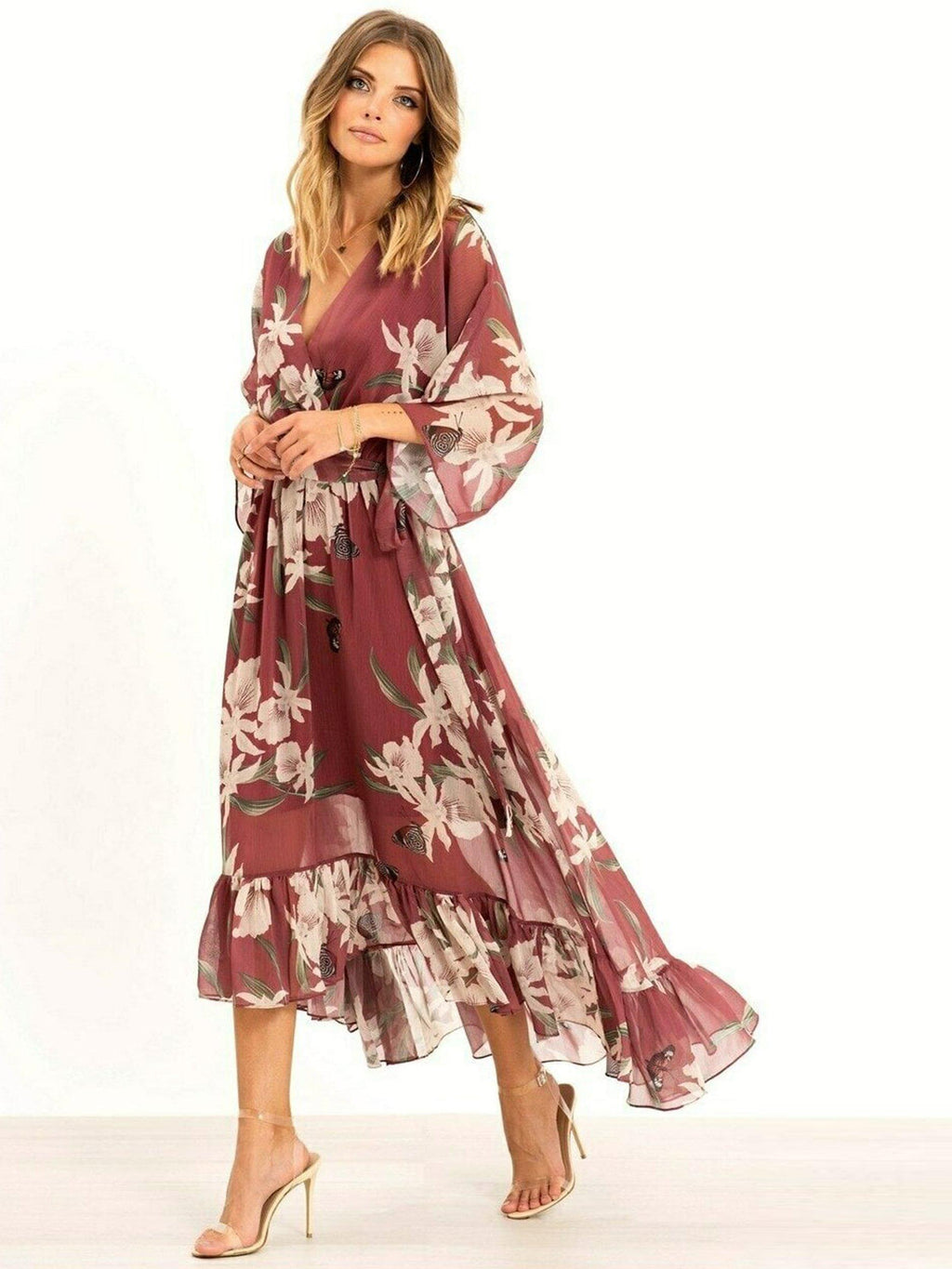 YASMINE™ - Sukienka w stylu kimono