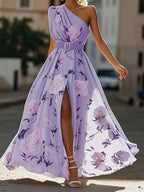 Oliwia - sukienka maxi w kwiaty