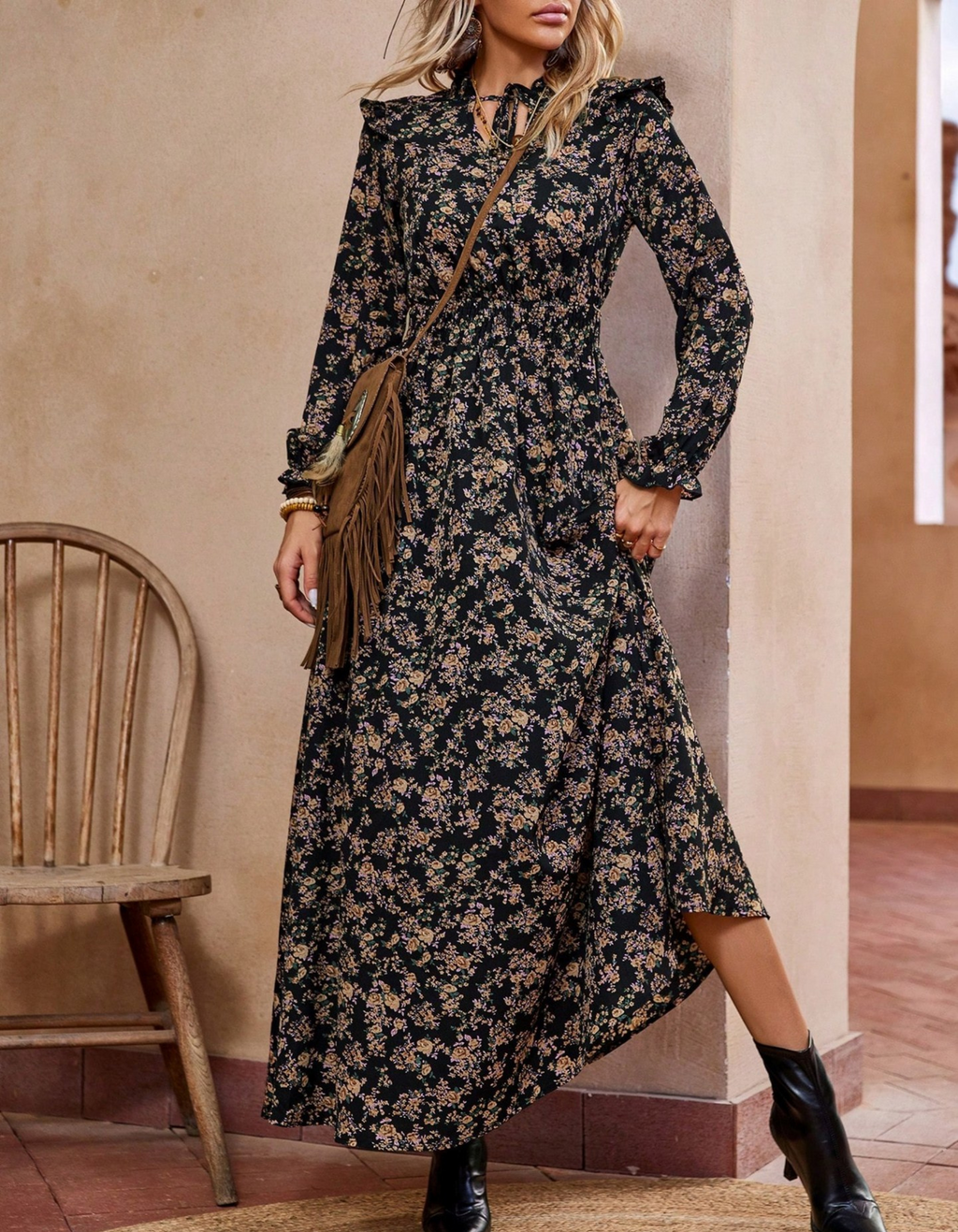 Adela – elegancka sukienka maxi