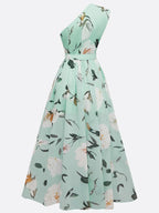 Oliwia - sukienka maxi w kwiaty