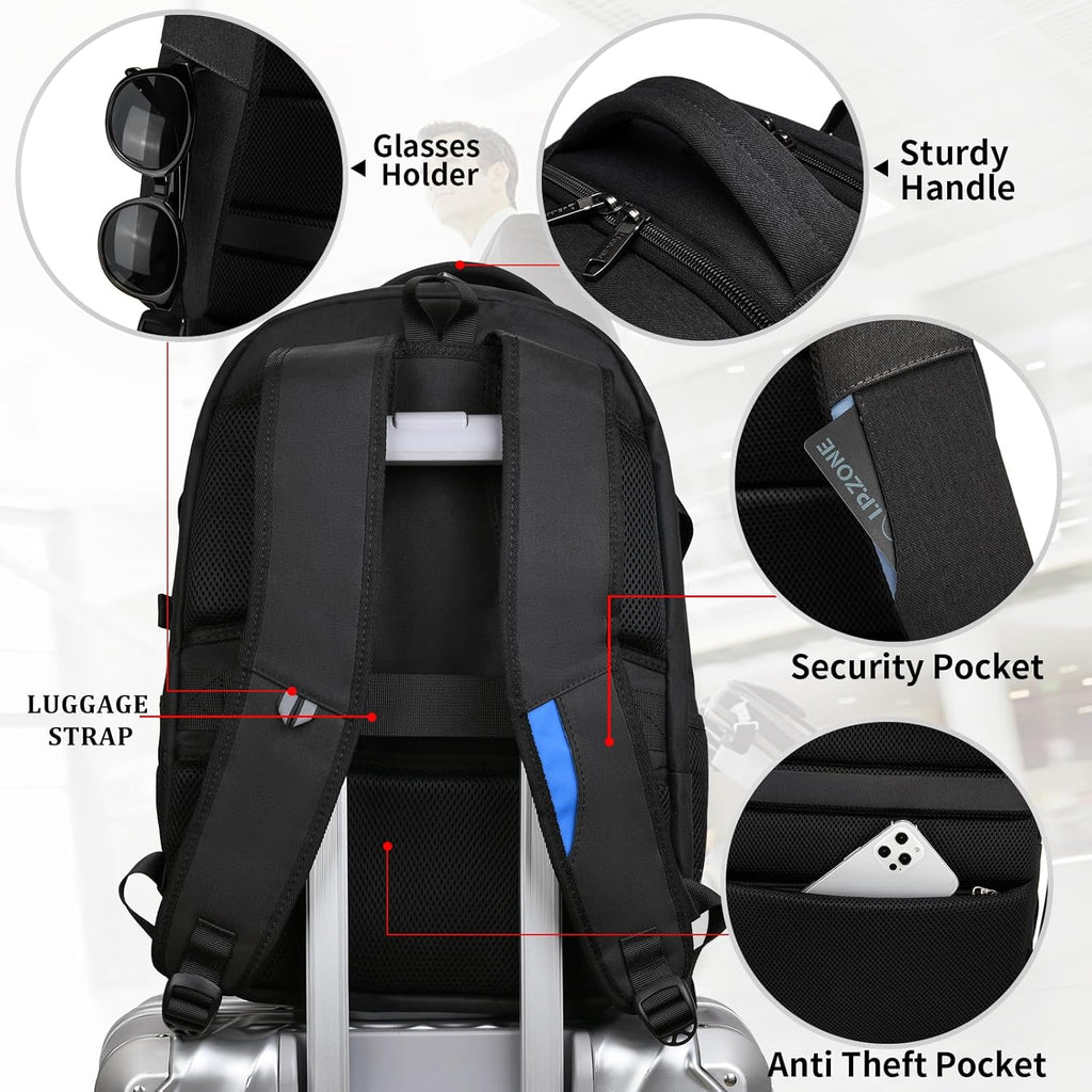 Podróżny antykradzieżowy na laptopa z portem USB smart
