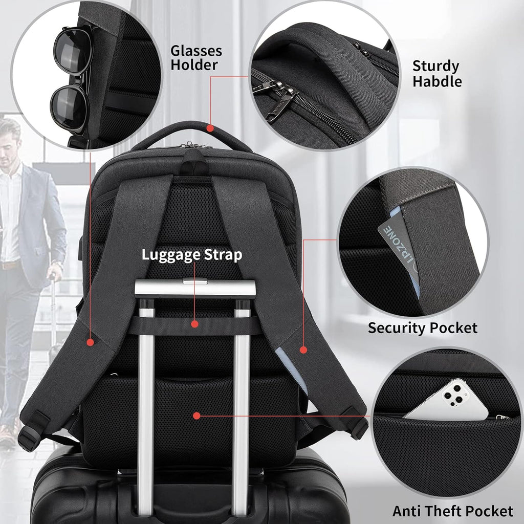 Podróżny antykradzieżowy na laptopa z portem USB smart