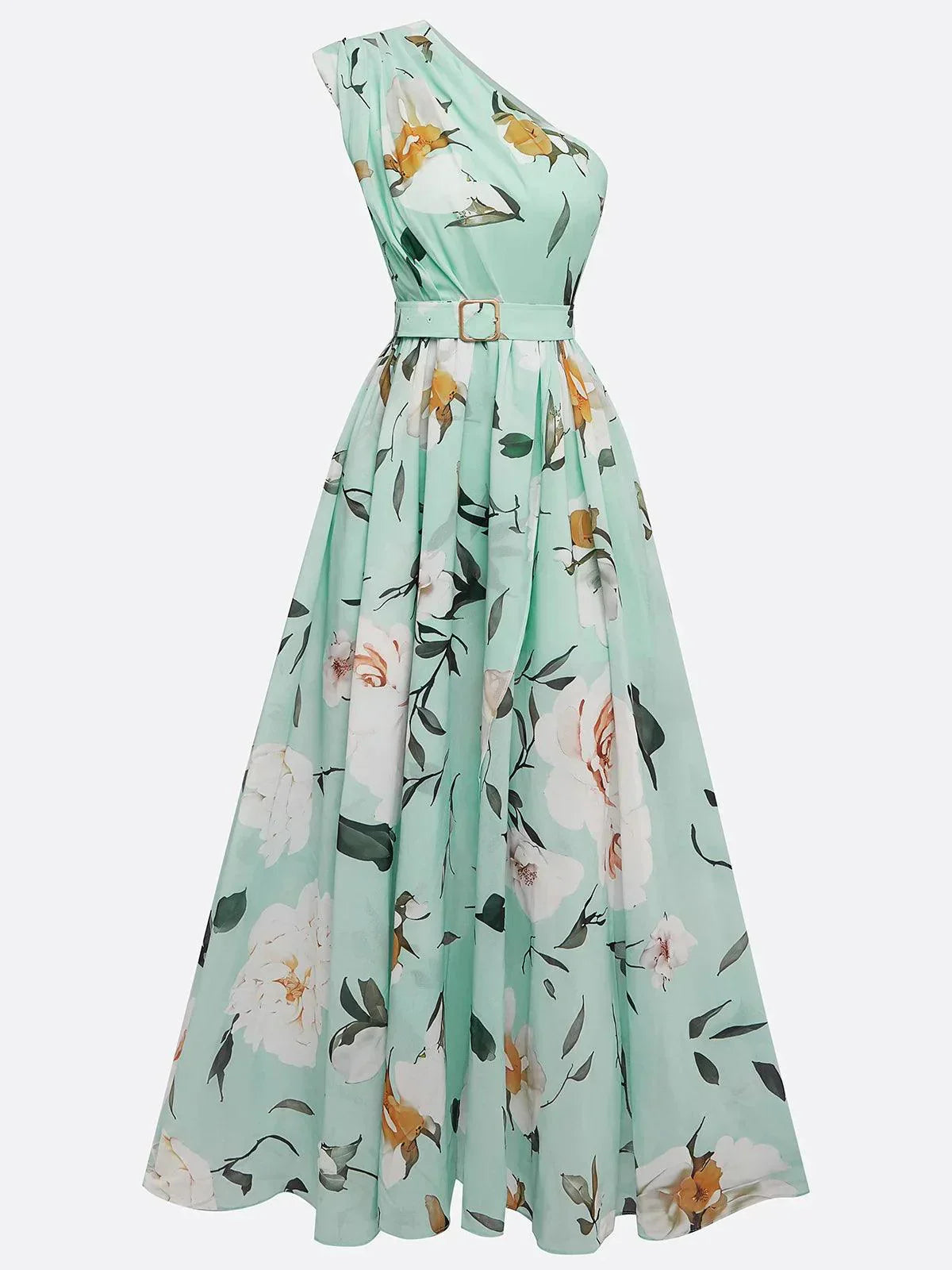 Oliwia - sukienka maxi w kwiaty