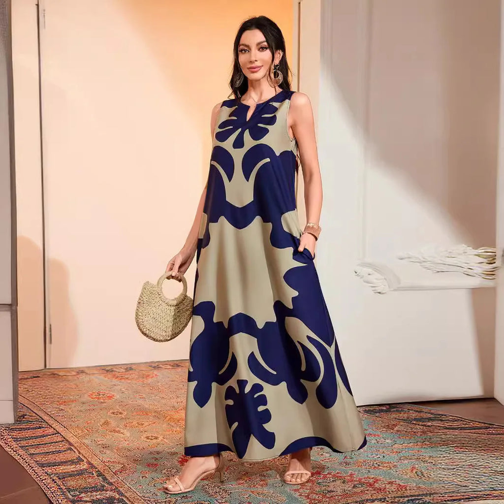 Mira – zwiewna sukienka maxi w kwiaty