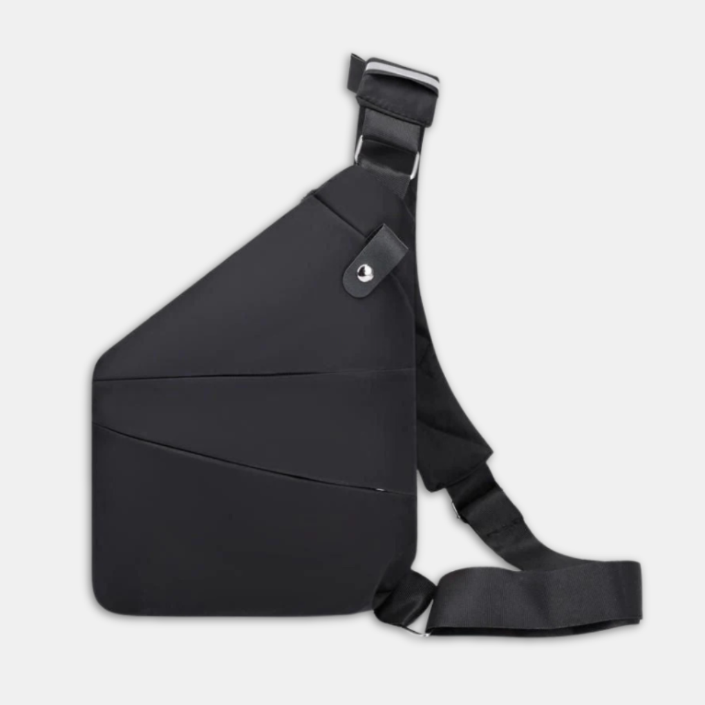 Elegancka uniwersalna torba na ramię z zabezpieczeniem antykradzieżowym