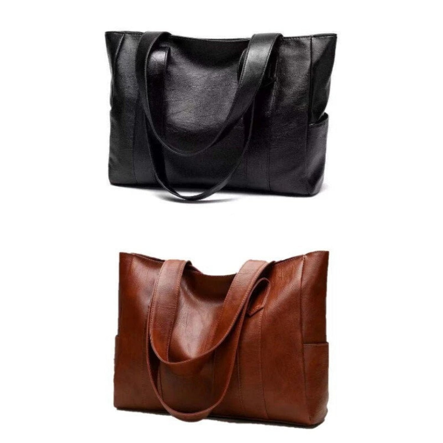 Damska Designerska Torebka Shopper na Ramię Nowoczesna