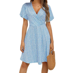 Viktoria – sukienka mini w kwiaty