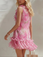 Iga - sukienka mini bez rękawów
