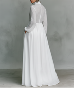Elisa - sukienka maxi patchwork