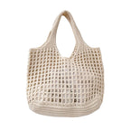 Tote torba z otwartym splotem w stylu boho