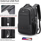 Damski elegancki plecak wodoodporny USB