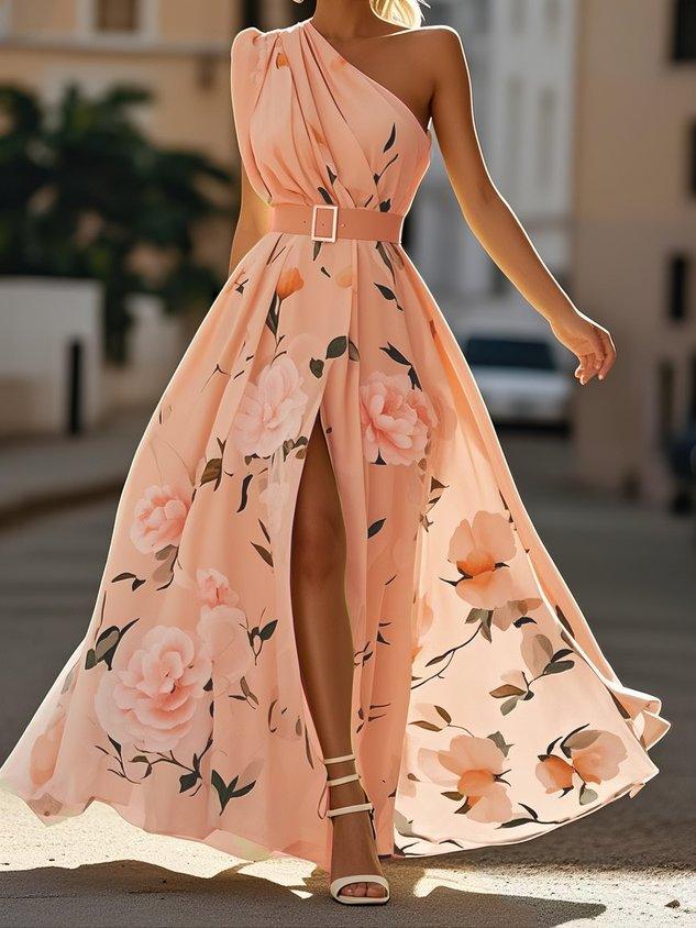Oliwia - sukienka maxi w kwiaty