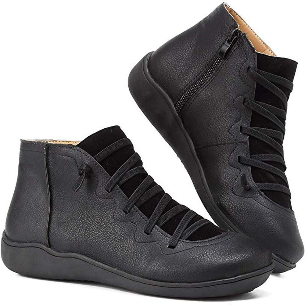 Botti™ Elite Damskie Botki – Premium Skórzane Botki