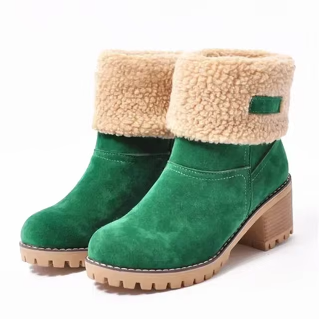 Luisa™ – Stylowe, ciepłe śniegowce ze skóry