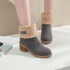 Luisa™ – Stylowe, ciepłe śniegowce ze skóry