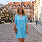 Rebeka – sukienka z dekoltem V