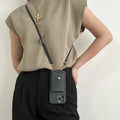 Stylowa smukła crossbody torebka