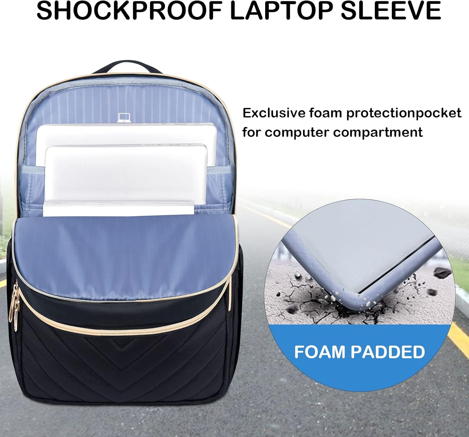 Podróżny inteligentny wodoodporny plecak laptop USB